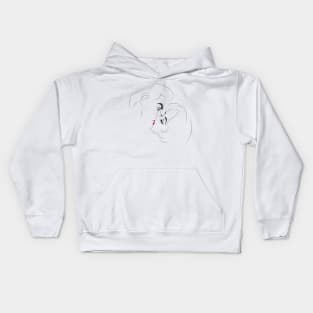 Lover Line-art Kids Hoodie